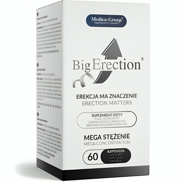 MEDICA GROUP - POTENCIADOR DE LA ERECCIÓN PARA HOMBRES 60 CÁPSULA