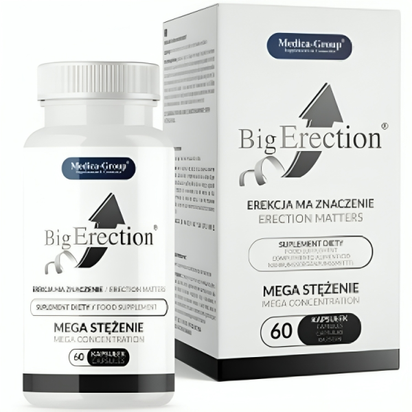 MEDICA GROUP - POTENCIADOR DE LA ERECCIÓN PARA HOMBRES 60 CÁPSULA