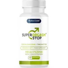 MEDICA GROUP - SUPER ORGASMO STOP DELAY PARA HOMBRES 60 CÁPSULAS 