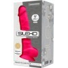 SILEXD - MODÈLE 1 PÉNIS RÉALISTE PREMIUM SILEXPAN SILICONE FUCHSIA 23 CM SILEXD