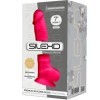 SILEXD - MODÈLE 1 PÉNIS RÉALISTE PREMIUM SILEXPAN SILICONE FUCHSIA 17.5 CM SILEXD