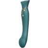 ZALO Reine G-Spot Puls Vibe Vert - Qualité Premium & Livraison Discrète