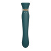 ZALO Reine G-Spot Puls Vibe Vert - Qualité Premium & Livraison Discrète
