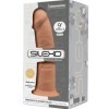 SILEXD - MODÈLE 2 PÉNIS RÉALISTE PREMIUM SILEXPAN SILICONE CARAMEL 23 CM SILEXD