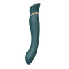 ZALO Reine G-Spot Puls Vibe Vert - Qualité Premium & Livraison Discrète
