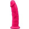 SILEXD - MODÈLE 2 PÉNIS RÉALISTE PREMIUM SILEXPAN SILICONE FUCHSIA 23 CM SILEXD