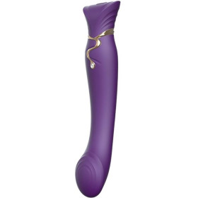 ZALO Reine G-Spot Puls Wave Vibe Violet - Qualité Premium, Livraison Discrète