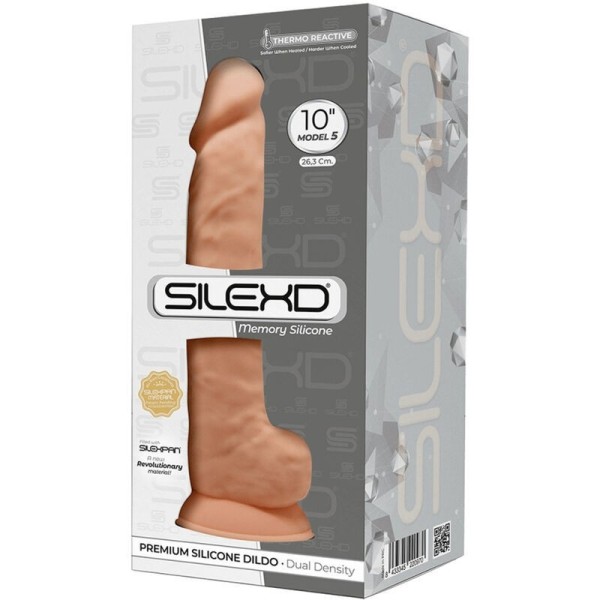 SILEXD - MODÈLE 1 PÉNIS RÉALISTE PREMIUM SILEXPAN SILICONE 26.6 CM SILEXD