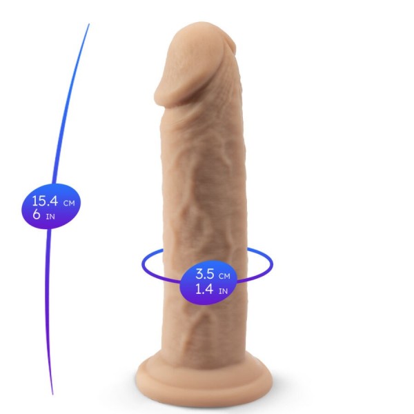 SILEXD - PENE REALISTA MODELO 2 SILICONA TERMOREACTIVA 15,4 CM SI