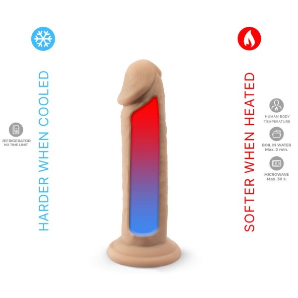 SILEXD - PENE REALISTA MODELO 2 SILICONA TERMOREACTIVA 15,4 CM SI