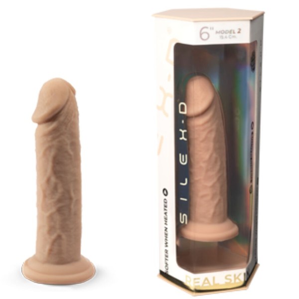 SILEXD - PENE REALISTA MODELO 2 SILICONA TERMOREACTIVA 15,4 CM SI