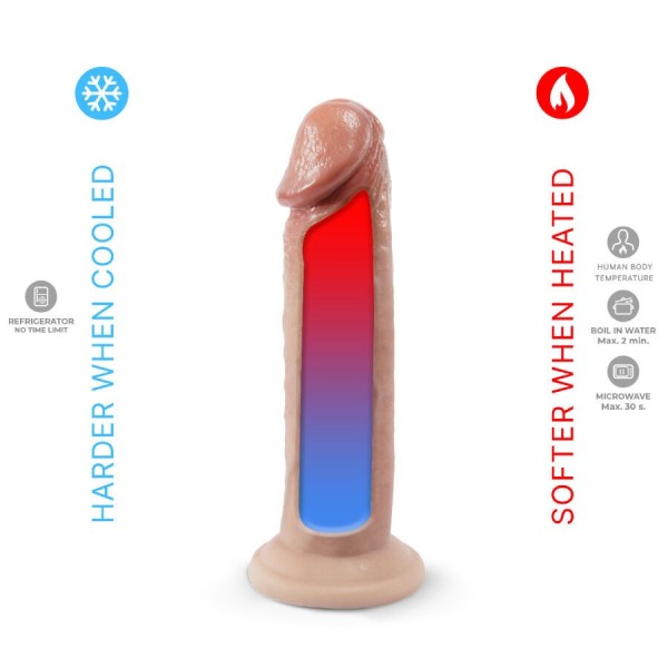 SILEXD - PENE REALISTA MODELO 2 SILICONA TERMOREACTIVA PREMIUM 19