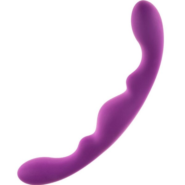 ALIVE - LUNA DILDO DOBLE PENETRACIÓN SILICONA MORADO 25 CM ALIVE