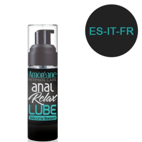 AMOREANE - LUBRICANTE ANAL A BASE DE SILICONA 30 ML ES/IT/FR AMOR