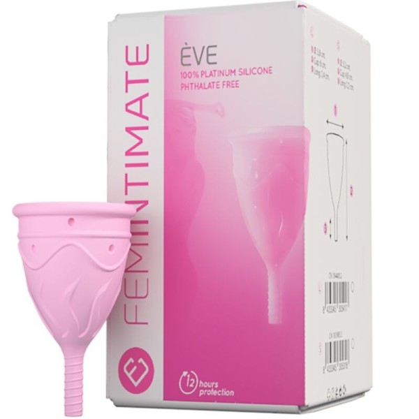FEMINTIMATE - COPA MENSTRUAL EVE SILICONA - TALLA S FEMINTIMATE