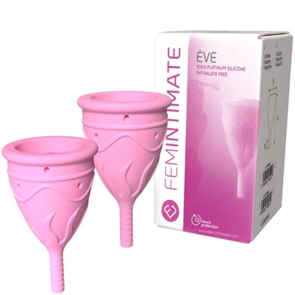 FEMINTIMATE - COPA MENSTRUAL EVE SILICONA - TALLA S FEMINTIMATE