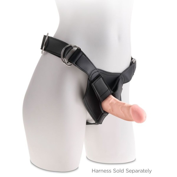 KING COCK - GODE TRIPLE DENSITÉ 23 CM KING COCK PLUS - Pénis réalistes