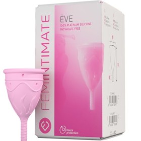 FEMINTIMATE - COPA MENSTRUAL EVE SILICONA - TALLA L FEMINTIMATE