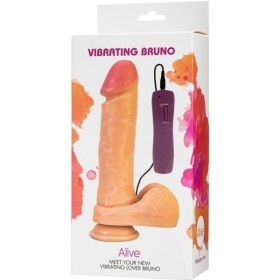 ALIVE - BRUNO PENE VIBRADOR REALISTA 22 CM ALIVE