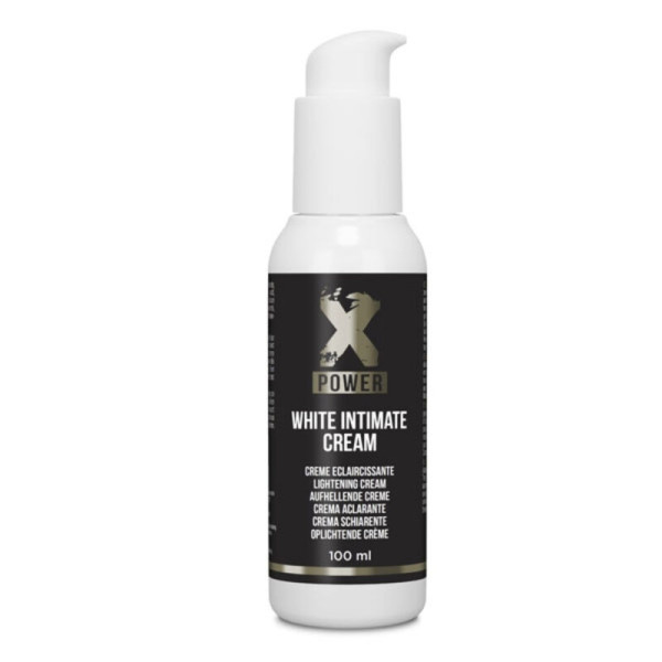 XPOWER Crème Intime Blanche 100ml - Qualité Premium, Livraison Discrète