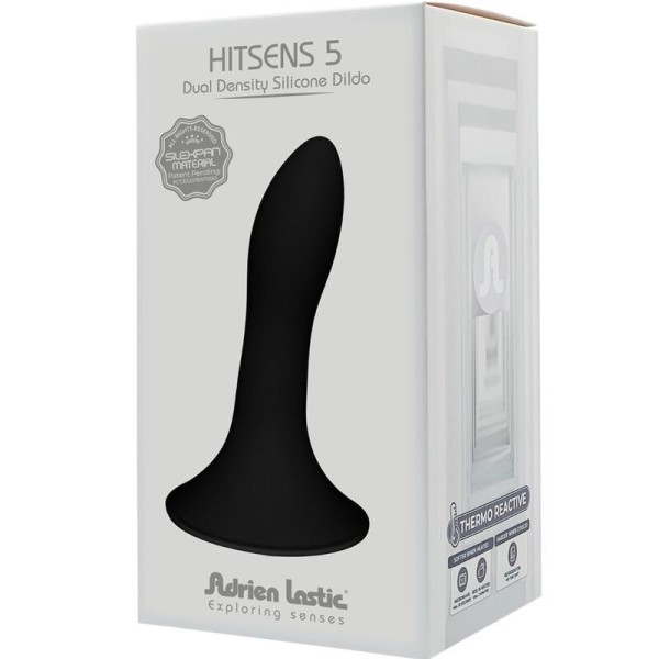 ADRIEN LASTIC - GODE EN SILICONE HITSENS 5 NOIR ADRIEN LASTIC