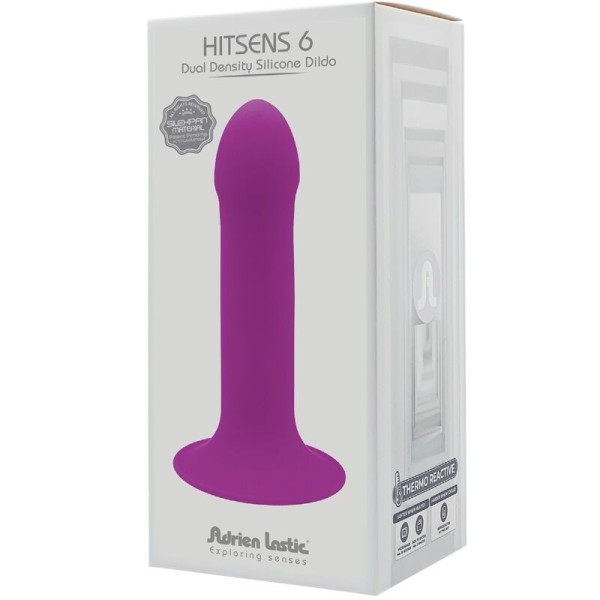ADRIEN LASTIC - GODE EN SILICONE HITSENS 6 VIOLET ADRIEN LASTIC