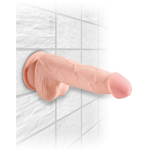 KING COCK - DILDO TRIPLE DENSIDAD 19 CM KING COCK PLUS - Penes re