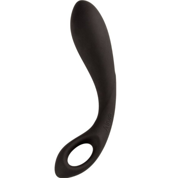 ALIVE - MASSEUR ANAL COEUR NOIR 15 CM ALIVE - Godes point G