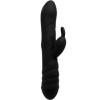 ADRIEN LASTIC - VIBRATEUR TWISTER ET MASSEUR ROTATEUR LAPIN NOIR ADRIEN LASTIC