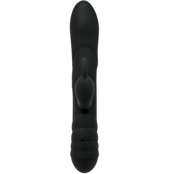 ADRIEN LASTIC - VIBRATEUR TWISTER ET MASSEUR ROTATEUR LAPIN NOIR ADRIEN LASTIC