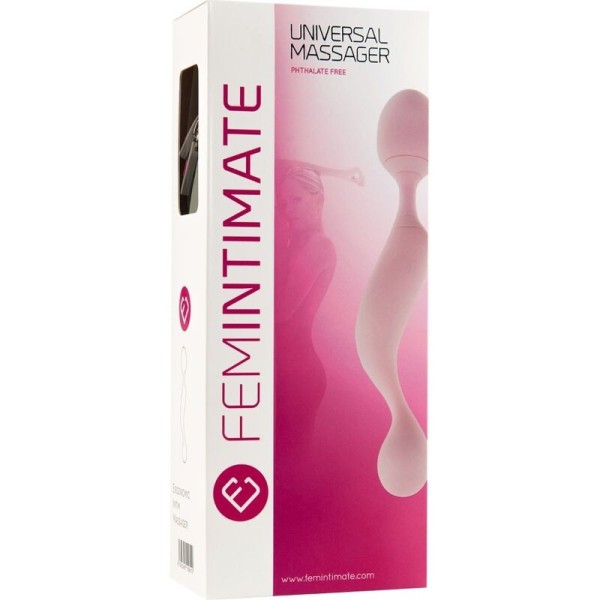 FEMINTIMATE - VIBRADOR UNIVERSAL DE SILICONA ROSA FEMINTIMATE