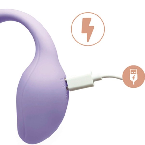 ADRIEN LASTIC - STIMULATEUR DE CLITORIS SMART DREAM 3.0 & TÉLÉCOMMANDE G-SPOT VIOLET - APPLICATION GRATUITE ADRIEN LASTIC