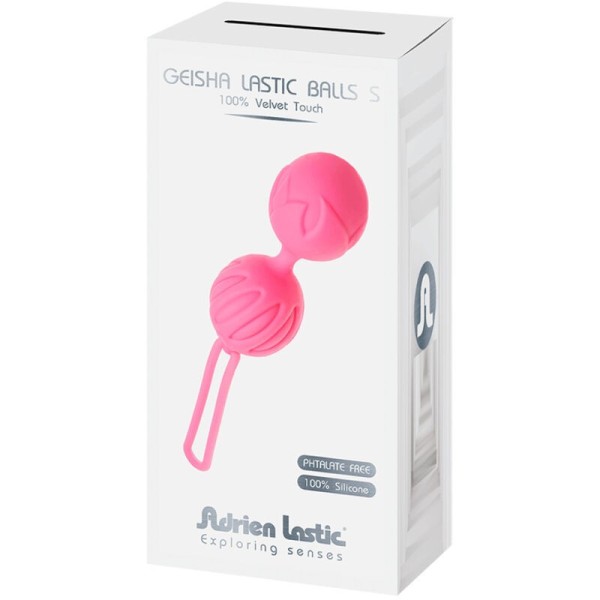 ADRIEN LASTIC - BOLAS DE SILICONE GEISHA LASTIC TAMANHO S ROSA ADRIEN LASTIC