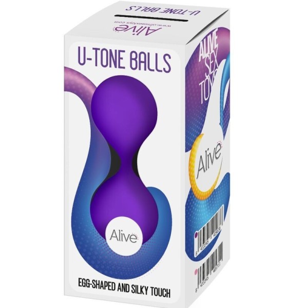 ALIVE - U·TONE BOULES VIOLETTES ALIVE - Boules de silicone