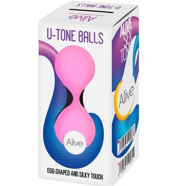 ALIVE - BOLAS U·TONE ROSA ALIVE - Bolas de silicona