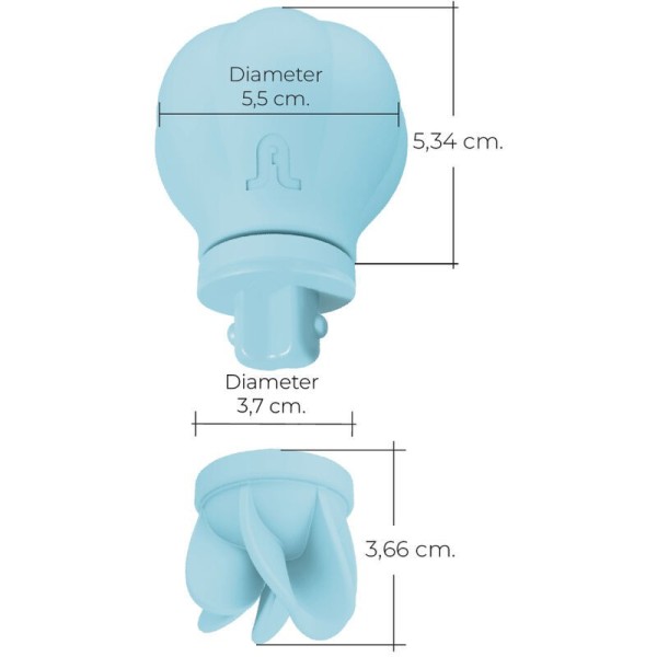 ADRIEN LASTIC - ESTIMULADOR CUIDADO DEL CLITORAL AZUL ADRIEN LAST