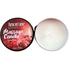 AMOREANE - VELA DE MASAJE ROSA ETERNA 30 ML AMOREANE