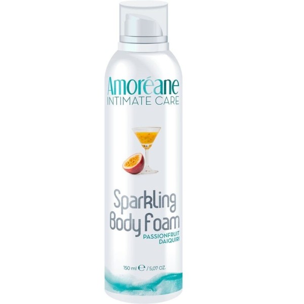 AMOREANE - MASSEUR CORPS MOUSSE DAIQUIRI FRUIT DE LA PASSION 150 ML AMOREANE