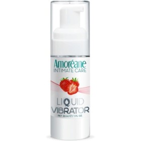 AMOREANE - LÍQUIDO VIBRANTE MORANGO 30 ML AMOREANE - Vibrador líquido