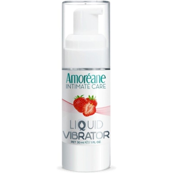 AMOREANE - LIQUIDO VIBRANTE FRESA 30 ML AMOREANE - Vibrador liqui