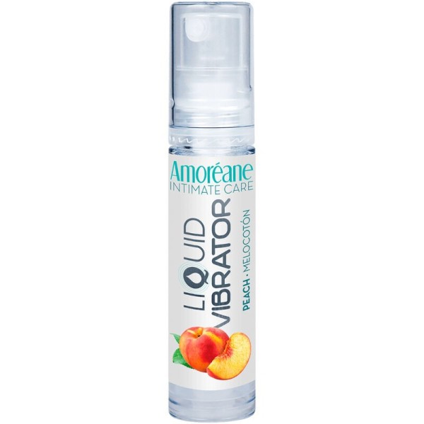 AMOREANE - LIQUIDE VIBRANT PÊCHE 10 ML AMOREANE - Vibrateur liquide