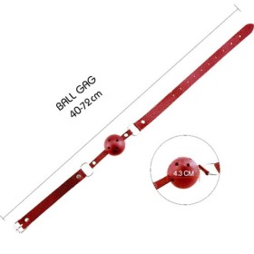 ALIVE - GAG RESPIRANT DISCRETION ROUGE ALIVE - Mâchoires