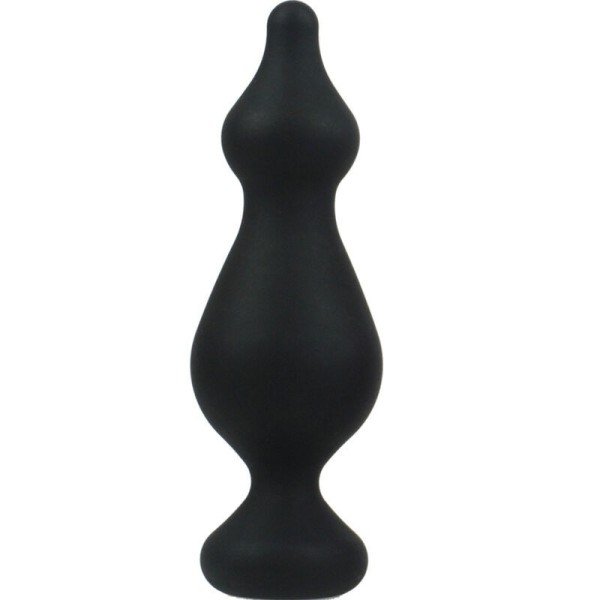 ADRIEN LASTIC - AMUSE PLUG ANAL DE SILICONA NEGRO TALLA L ADRIEN 