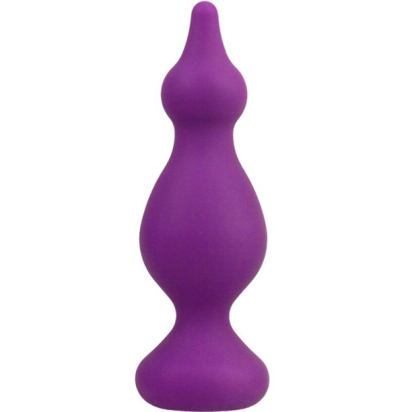 ADRIEN LASTIC - AMUSE PLUG ANAL DE SILICONA MORADO TALLA M ADRIEN