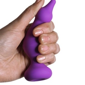 ADRIEN LASTIC - AMUSE PLUG ANAL DE SILICONA MORADO TALLA M ADRIEN
