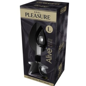 ALIVE - MINI PLUG ANAL NEGRO METAL TALLA L ALIVE