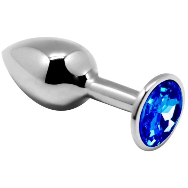 ALIVE - MINI PLUG METALICO PLACER ANAL AZUL TALLA M ALIVE