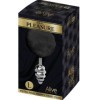 ALIVE - PLUG DE PLACER ANAL ESPIRAL METAL FLUFFY NEGRO TALLA L AL