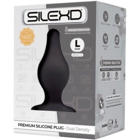 SILEXD - PLUG ANAL MODÈLE 2 PREMIUM SILEXPAN SILICONE PREMIUM THERMOREACTIF TAILLE L SILEXD