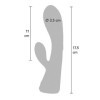 TOYJOY - VIBRADOR CONEJO IVY IRIS VIOLET TOYJOY - Vibradores cone